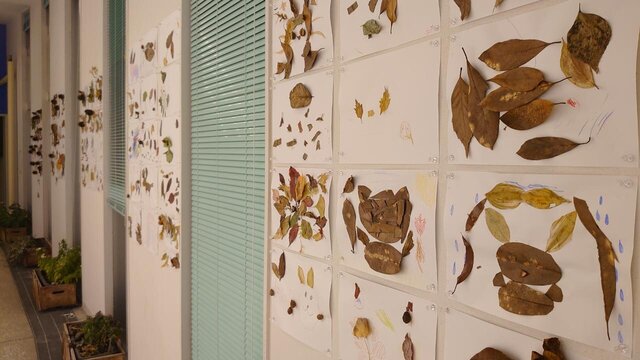 落ち葉で絵をかこう 展示：イベント＆体験 | 氷見海浜植物園 - 富山県